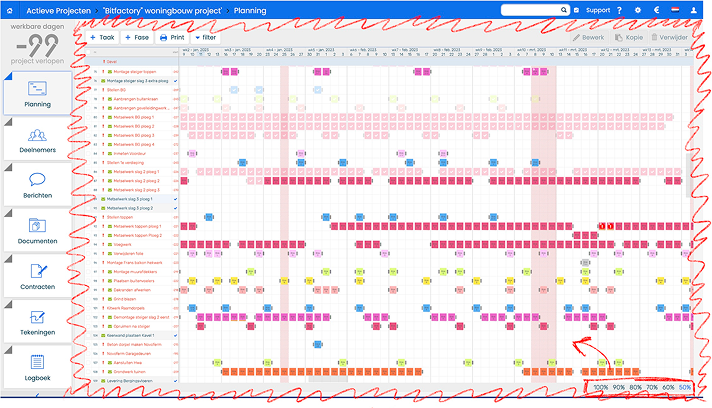 A pass over the same screen hunting for planning space